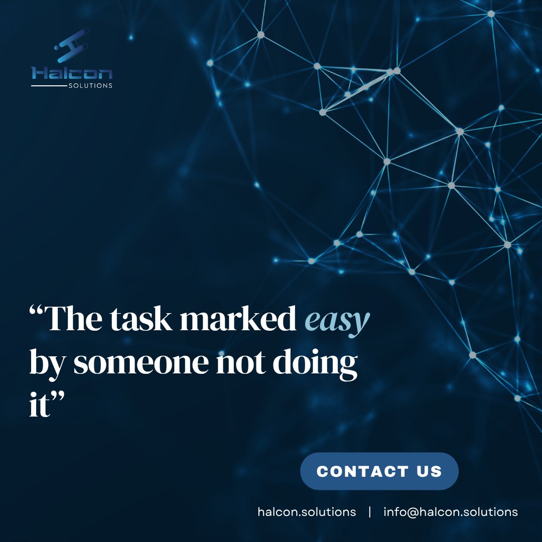 Halconsolutions's tweet photo. Looks simple from a distance.

Then suddenly there are dependencies, edge cases, unexpected issues, and a “small adjustment.”

That somehow affects everything.
Still technically easy though.

#work #projects #startup #execution #halconsolutions https://t.co/xcw281uAe7