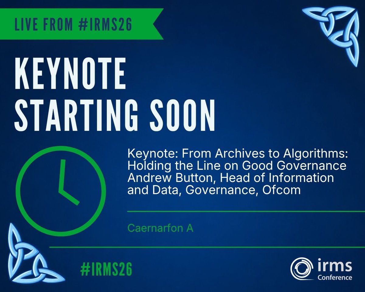 IRMS Conference tweet media