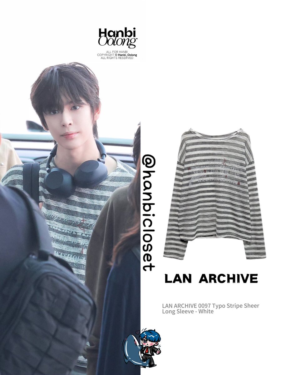 Hanbicloset's tweet photo. 【GET HANBI’S STYLE】

Loog sleeve:LAN ARCHIVE

cr:@Hanbi_Oolong
20260514

#hanbi #한비 #smentertainment #smtr25 #smtr25hanbi #sm https://t.co/weQUSaBcHZ