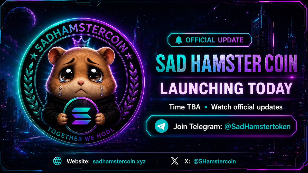 SadHamsterCoin tweet media