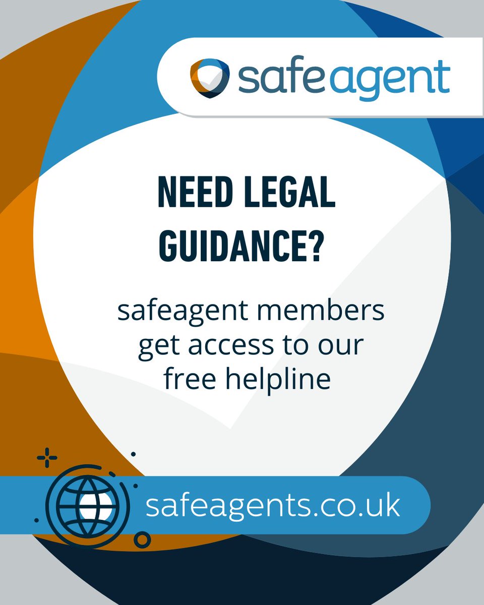 Safeagent's tweet photo. What have our safeagents been asking our free helpline? This week, are Change of Tenancy Admin fees still allowable under the Renters' Rights Act or whether this becomes moot when a tenant can simply serve notice to vacate? https://t.co/cVQzvWZFku