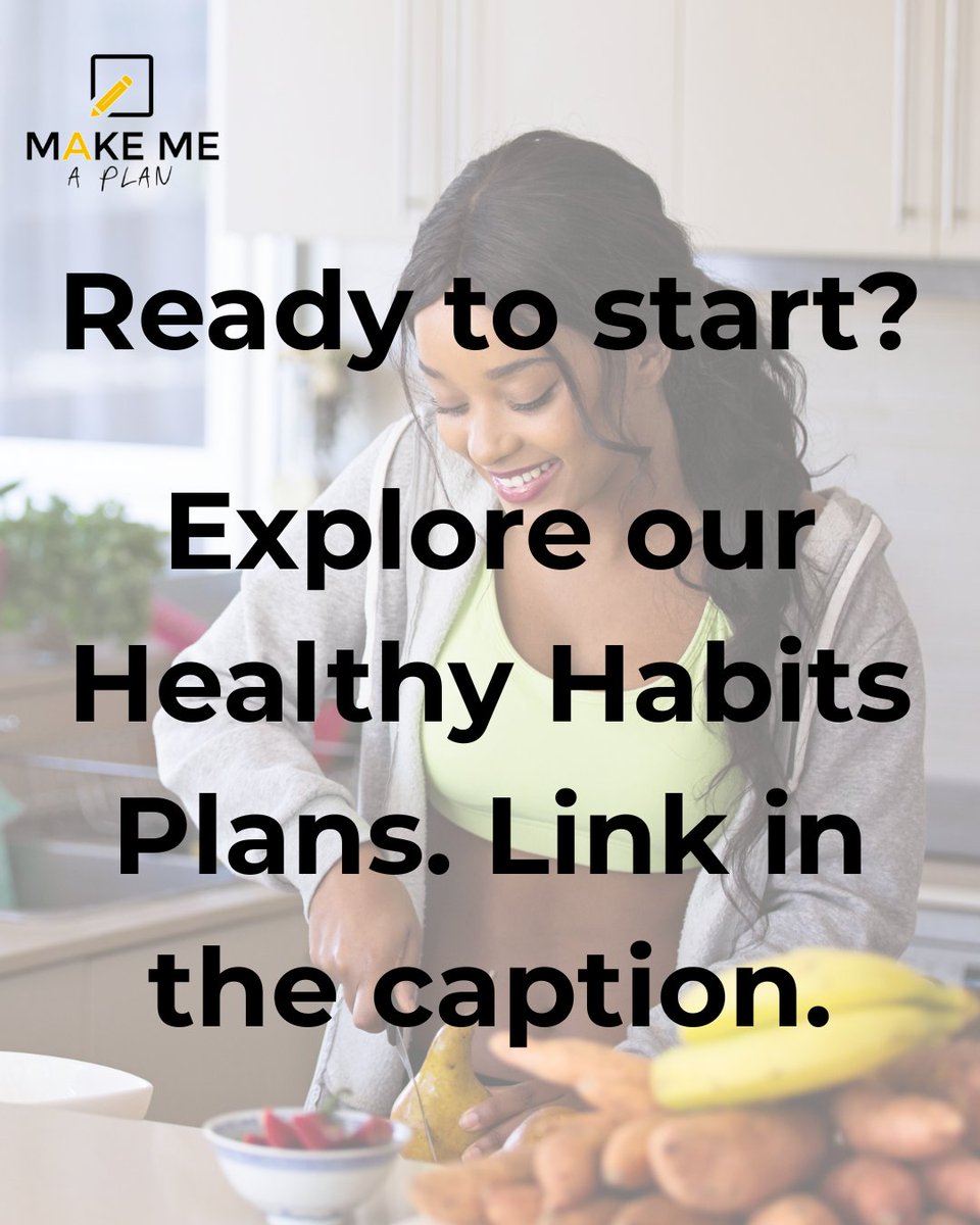 MakeMeAPlan's tweet photo. Healthy habits don’t have to be big. Small steps can boost energy, focus and wellbeing. 

Our Healthy Habits Plan helps you build routines that actually stick 👉 https://t.co/lYJ7kYmuQk

#HealthyHabits #MakeMeAPlan #SmallStepsBigChange https://t.co/4ZIFp743Dh