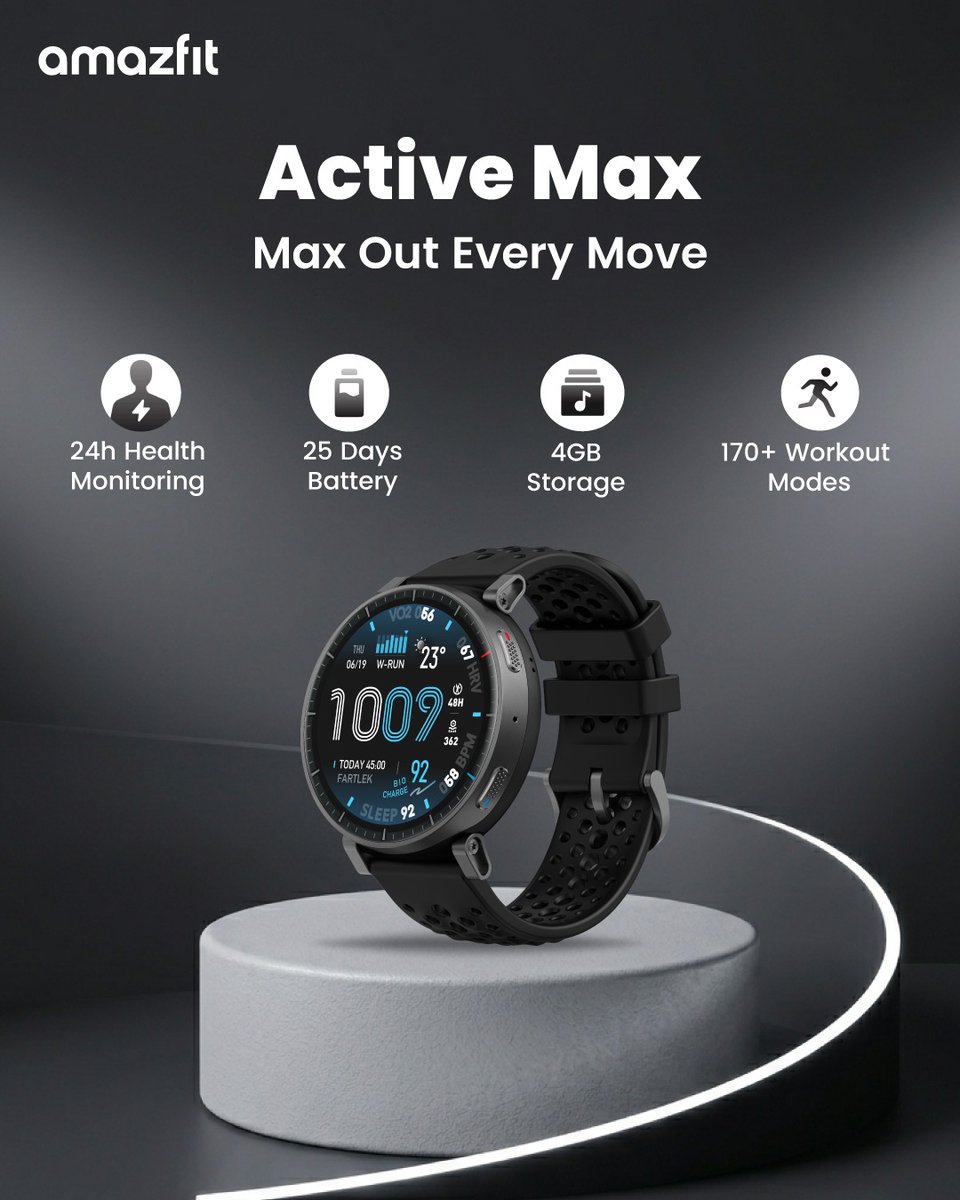 Amazfit India tweet media