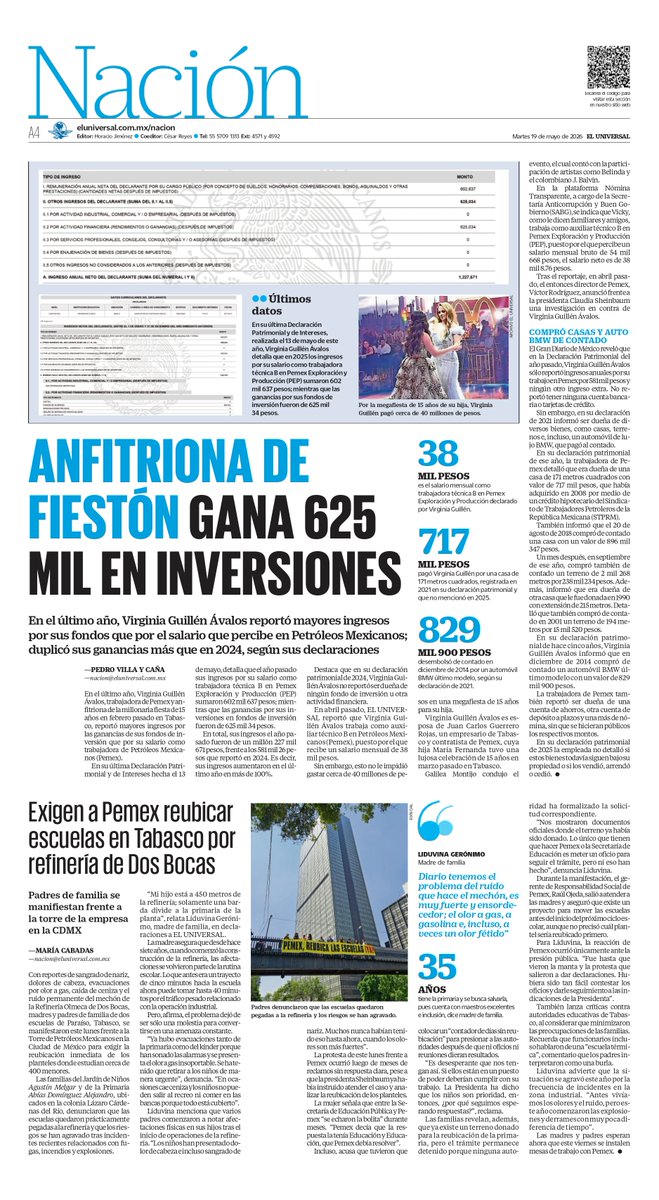El Universal tweet media
