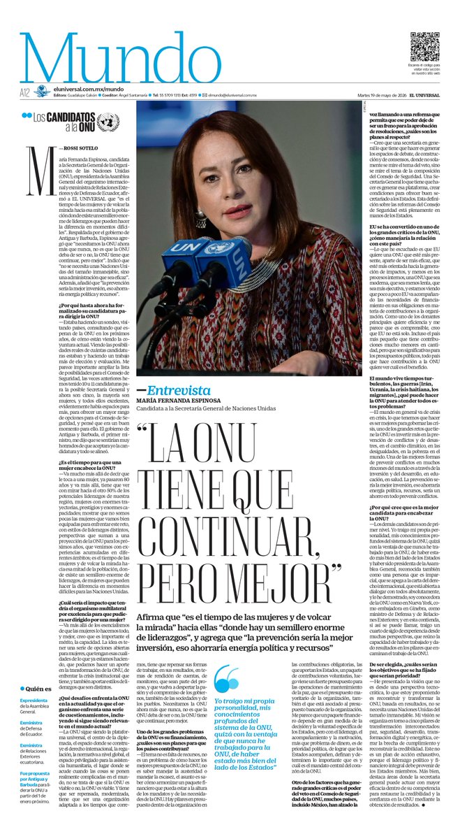 El Universal tweet media