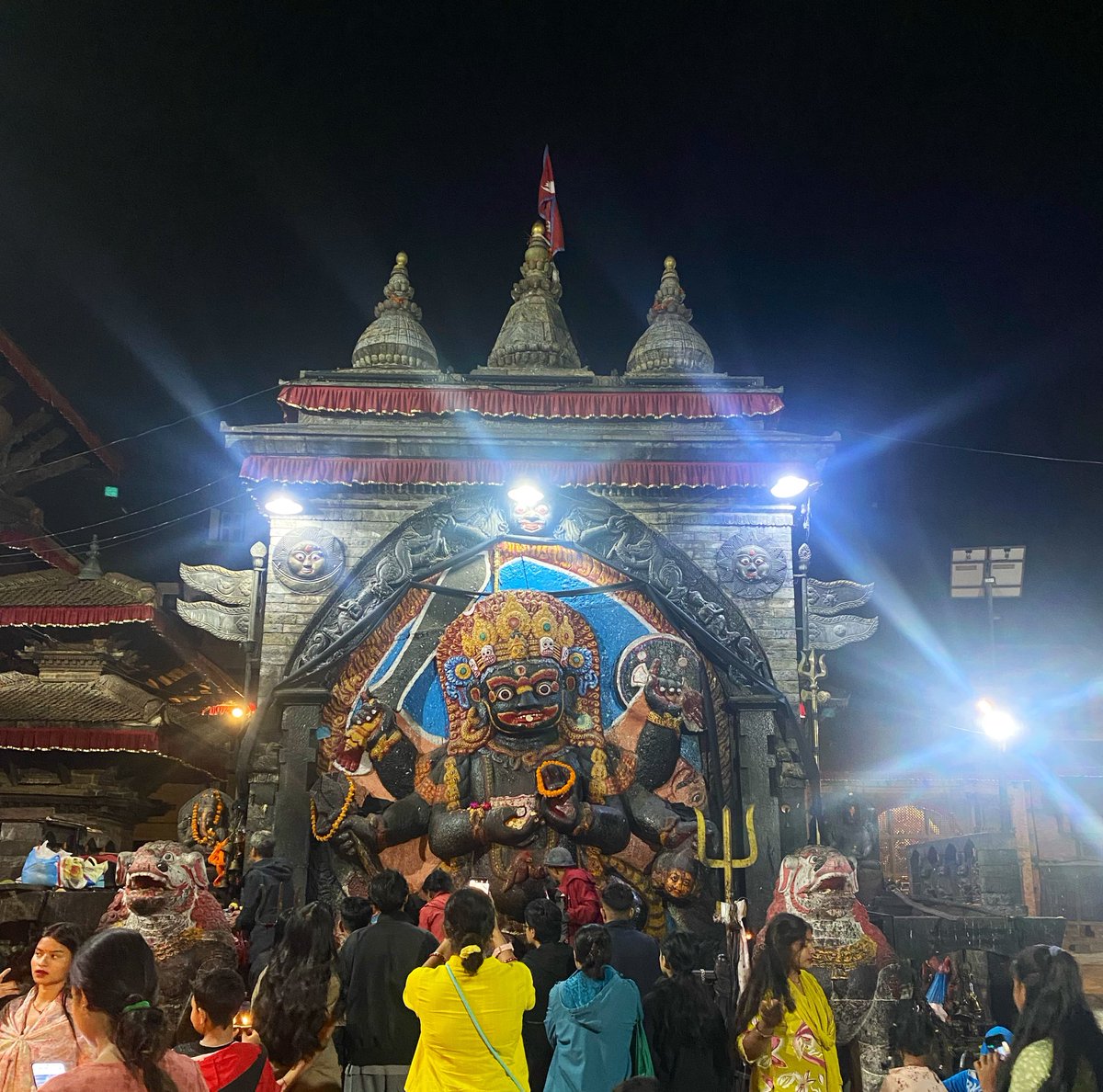Geetism's tweet photo. The only Smiling Bhairav idol in the world :) https://t.co/ePWv8K2vt5