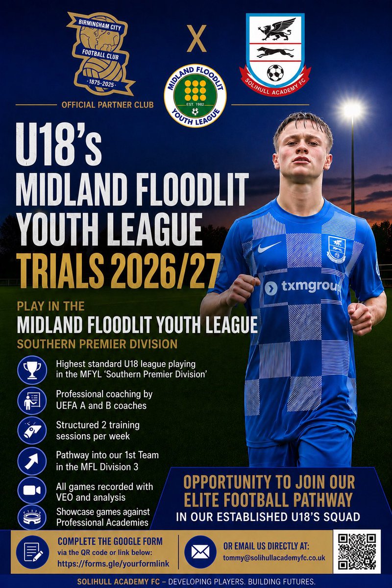 Solihull Academy FC tweet media