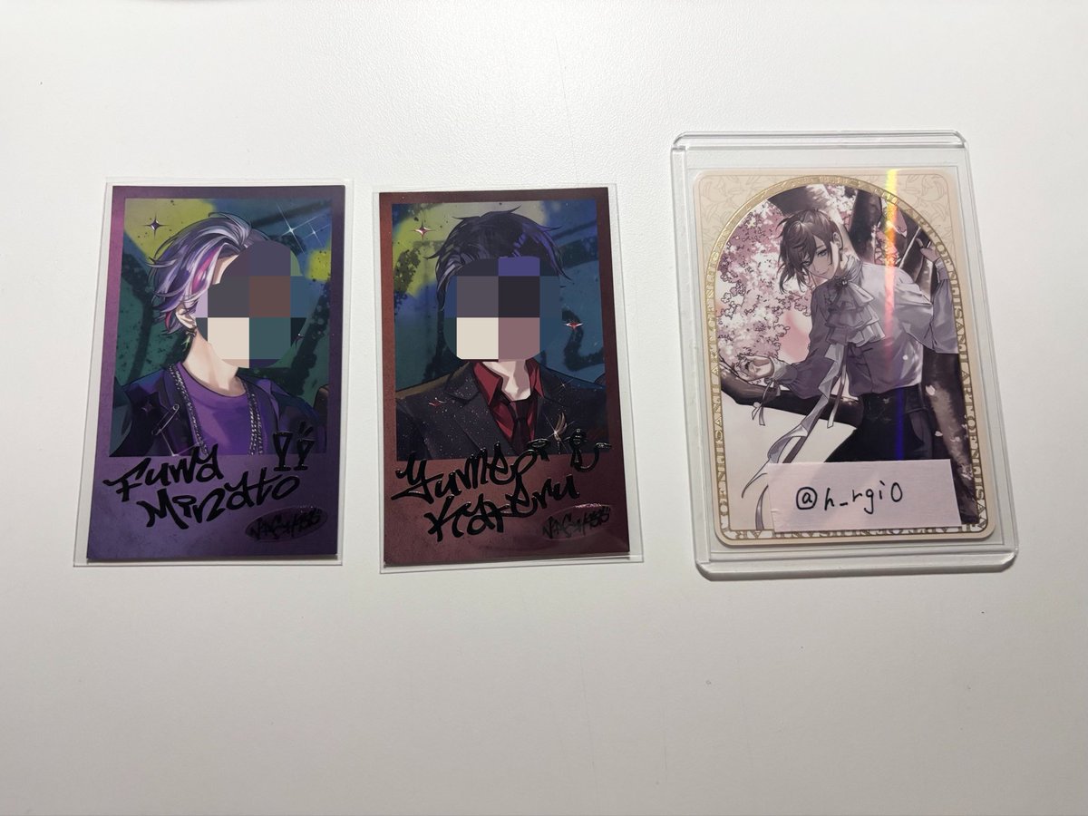 h_rgi0's tweet photo. 【交換】
VACHSS LIVE "THET AKEOVER"ランダムチェキ風カード

求：IDの方R1N1>集合
譲：画像(R)

郵送交換のみ
1点からでもお気軽にお声掛けください https://t.co/bKbuMjScA8