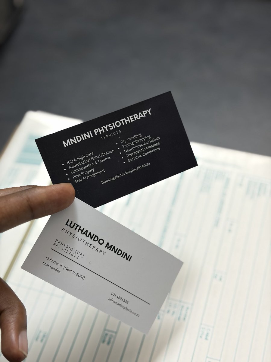 Luthando Mndini Physiotherapy tweet media
