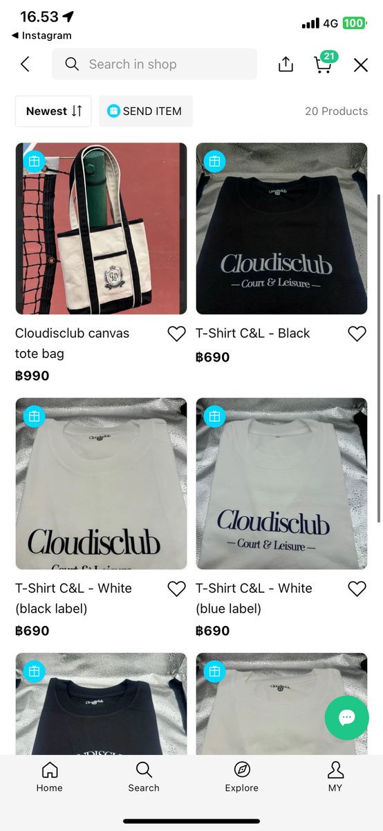 joongdunkfans's tweet photo. NEW TOTE BAG (smaller) @Cloudisclub now is AVAILABLE in LINE Shopping!

990 Baht / IDR 700.000 (Indonesia can DM if want)

https://t.co/45Luk1oqAu

#CloudisClub @dunknatachai #dunknatachai https://t.co/WJooIQqd9b