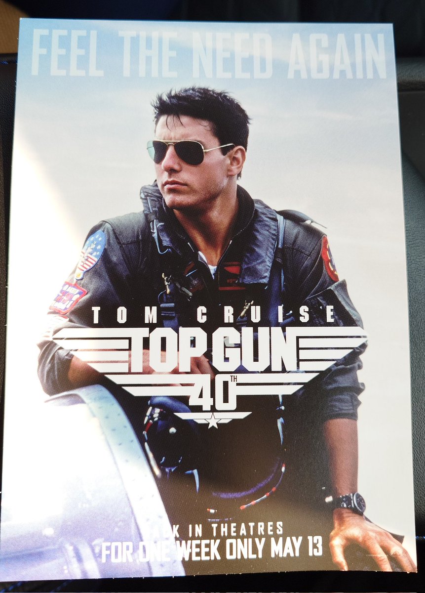 harmans06's tweet photo. トップガン マーヴェリックの再上映をIMAXで観てきた〜。当時はIMAXで観れなかったから今回観に行けて本当に良かった！マジで傑作すぎる！！　#トップガン https://t.co/Hg2TixHFVI