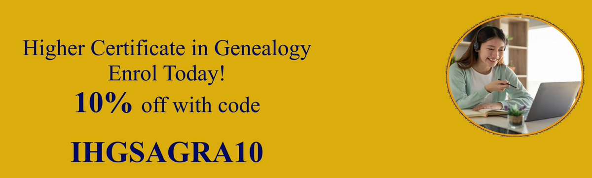 IHGS - The School of Family History tweet media