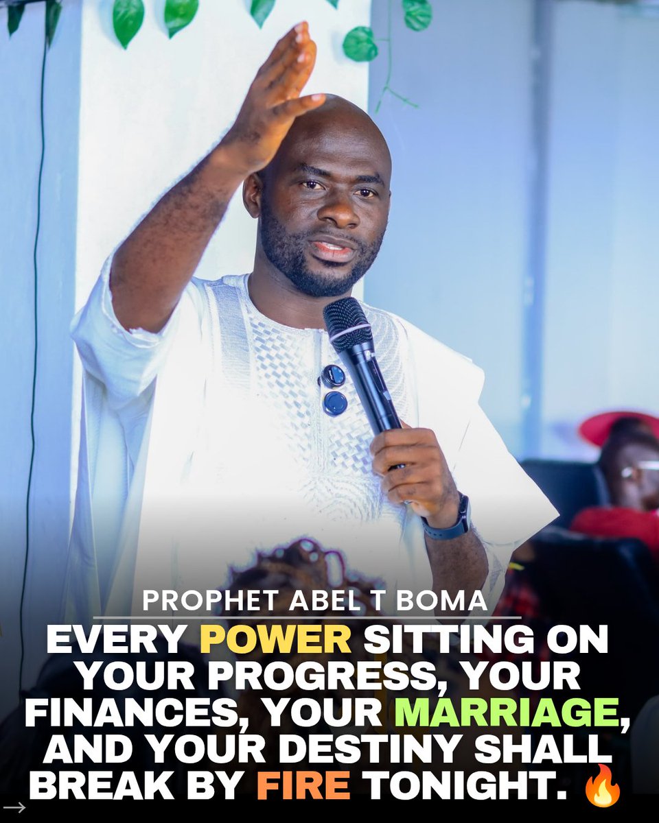 PROPHET ABEL T BOMA tweet media