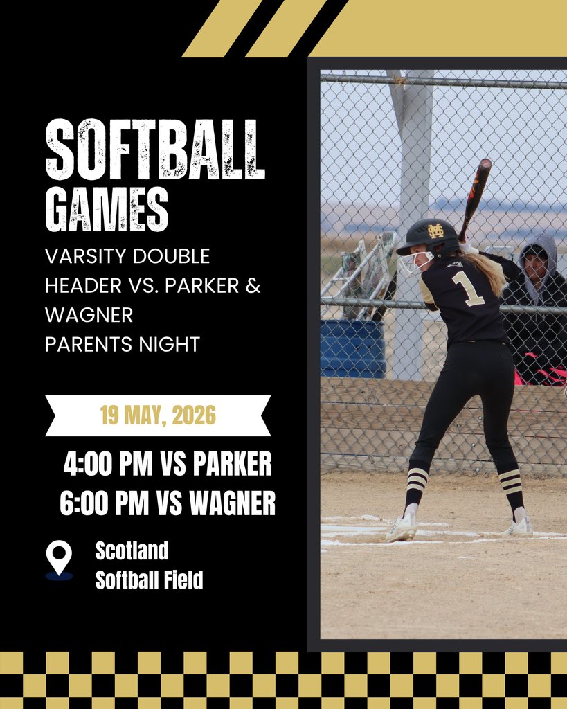MennoWolves's tweet photo. It is Parents Night for Trapper Softball! They will play two Varsity games in Scotland.

4:00pm against Parker
6:00pm against Wagner

Good luck Trappers!

Post accredited to journalism student Kylie G. https://t.co/rIxyM34aIQ