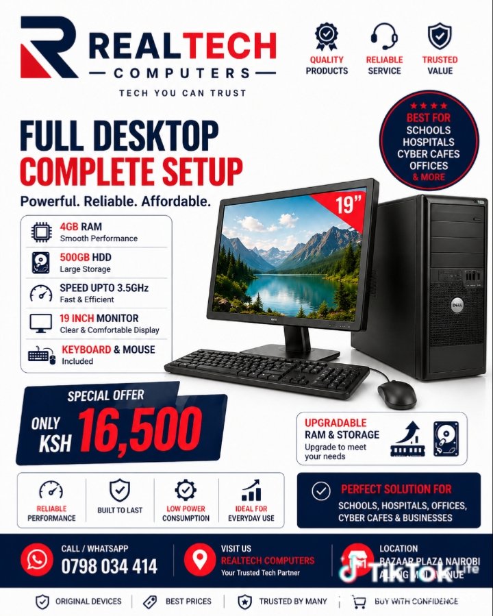 realtech_24's tweet photo. #DesktopComputer #AllInOnePC #GamingPC #OfficeSetup #TechDeals #ComputerStore #WorkstationPC #PCSale #BusinessComputers #RealtechComputers https://t.co/Eq3EgUxnrM