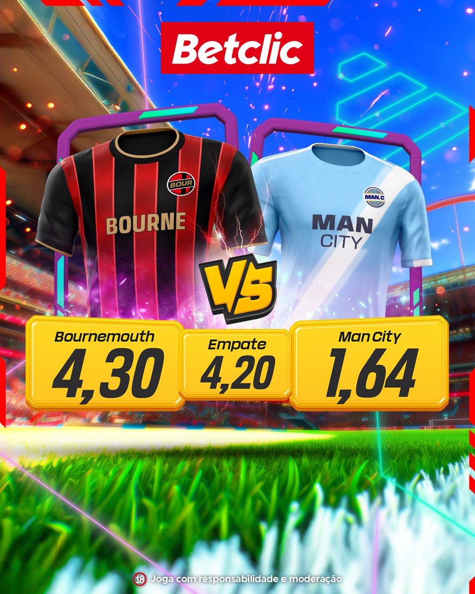BetclicPortugal's tweet photo. Premier League é decidida já hoje? Se o Manchester City não vencer, Arsenal é Campeão! 🏆

Será que acertas no resultado correto e num dos marcadores? 👀 https://t.co/RfFEznbG8n