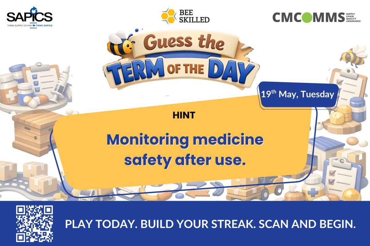 bee_skilled's tweet photo. Today’s challenge is live. Do you know the term?  

Compete with peers, climb the leaderboard, and earn rewards.  

👉 Join today’s challenge: https://t.co/d5Blq6445k  
 
Play today. Stay consistent. Keep your streak alive.  
 
#TermOfTheDay #LearnDaily #SupplyChain #BeeSkilled https://t.co/tPXEjQf4My
