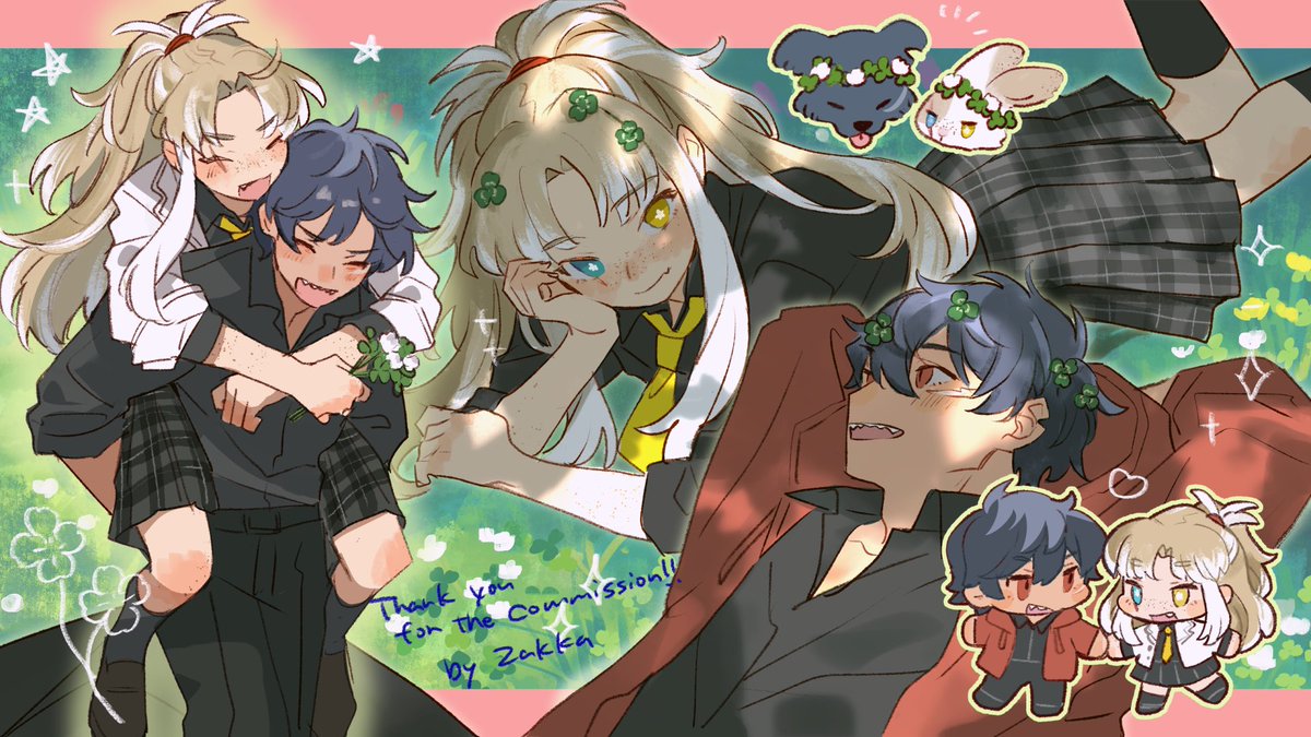 9d_ot's tweet photo. skeb納品いたしました。リクエストありがとうございました！#skeb #commission https://t.co/FDX1gsyc2S