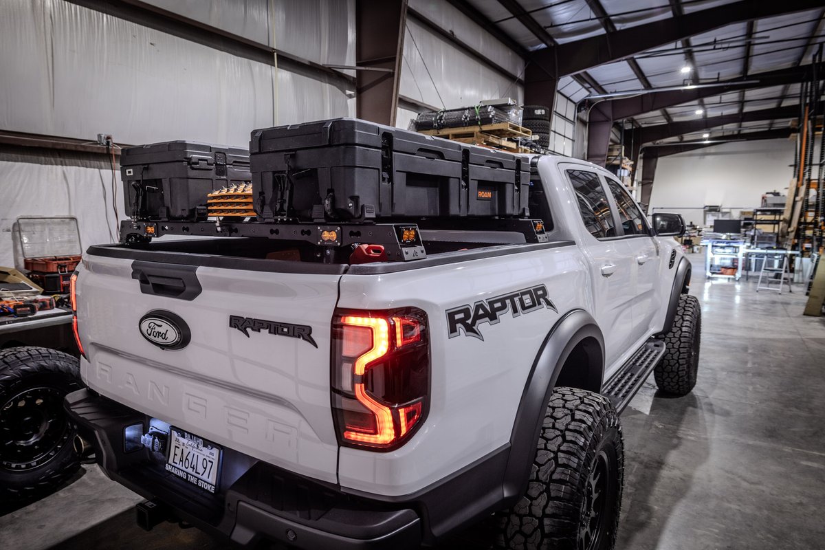 GoAdventureLab's tweet photo. Throwback to this Ranger Raptor rolling through the shop and absolutely not coming to play. Some rigs just have that energy -- built for roads that don't show up on any map.
#InnovationForExploration #MadeInTheUSA #FordRangerRaptor https://t.co/Sypz259UXV