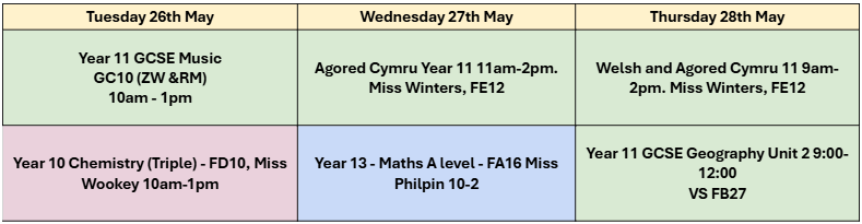 CCYD_school's tweet photo. Please see revision opportunities available over the Whitsun break. https://t.co/WNSaWbHguP