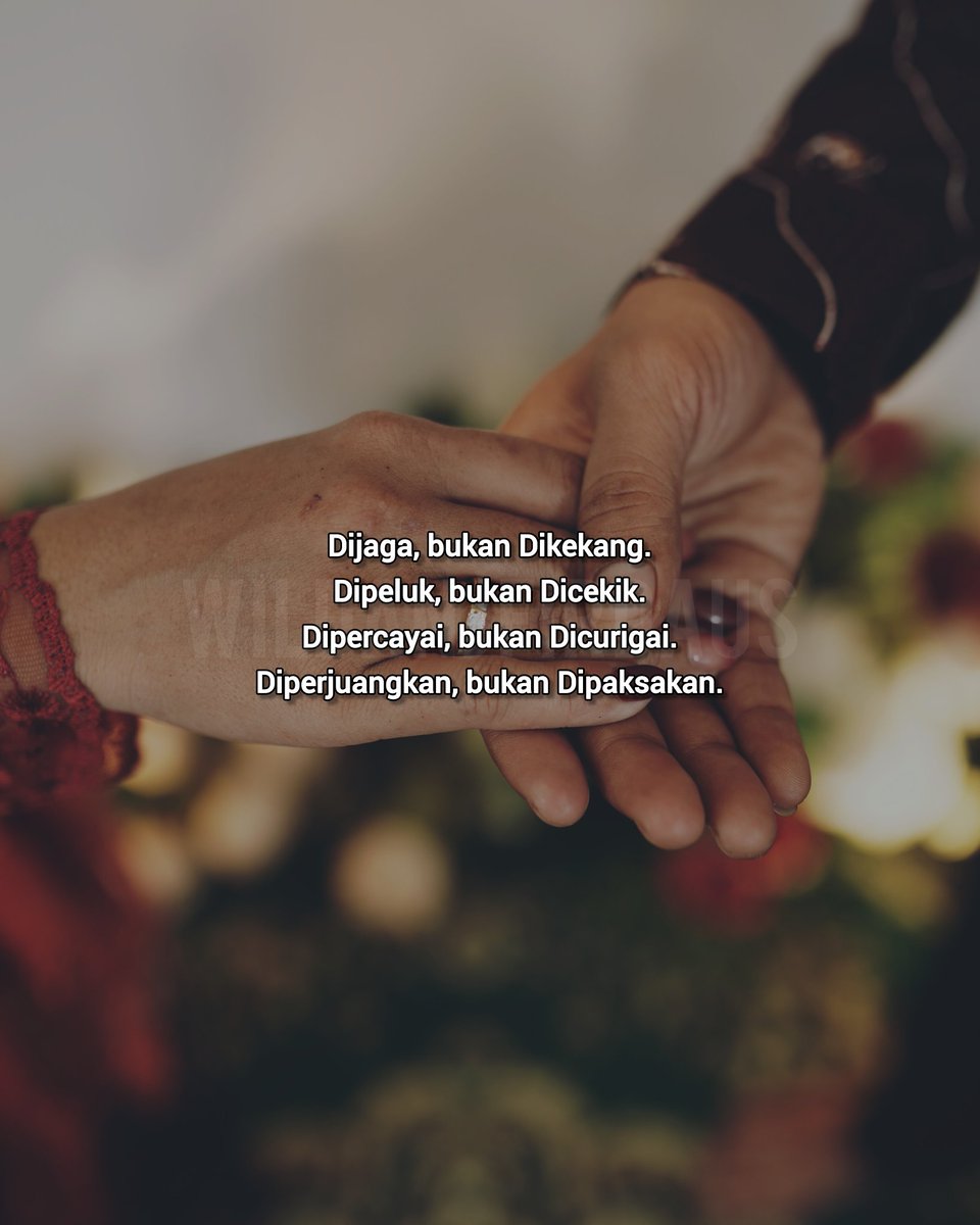 wildanjrfirdaus's tweet photo. Cintamu Abadi
❤️

#kataehati
#wildanjfirdaus https://t.co/Pj07LgHUQ1