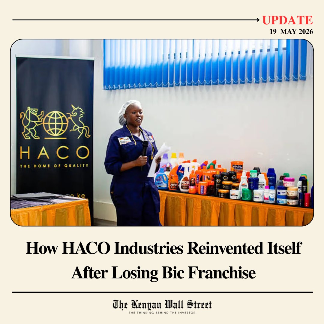 kenyanwalstreet's tweet photo. Haco Industries Kenya Limited Managing Director Marianne Musangi says the company rebuilt itself after losing a Bic manufacturing licence in 2019 that had accounted for nearly 70% of its revenue, pivoting to African consumer brands and sourcing raw materials from Egypt, Tunisia, Uganda and Ghana. 

The company has since launched manufacturing in Ghana through an African Continental Free Trade Area (AfCFTA) Secretariat-certified partnership, reducing import duties from 15% to 5%. Musangi flagged logistics costs along the Nairobi–Lusaka corridor, where road freight runs between US$3,500 and US$7,000 per container, and Kenya's industrial electricity cost of $0.18 per unit against Egypt's $0.03 as key competitiveness barriers.

https://t.co/DdJWRDKnsQ