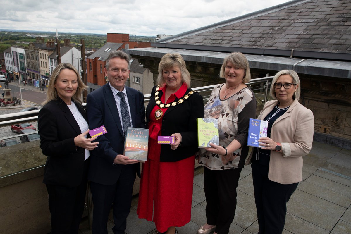 MidUlster_DC's tweet photo. We're partnering with @LibrariesNI to provide a temporary study and borrowing space in @hilloftheoneill following the temporary closure of Dungannon Library - open Mon. - Sat., offering Wi-Fi, study space and a selection of books for local users and students during exam season. https://t.co/FVQ6KHUszt