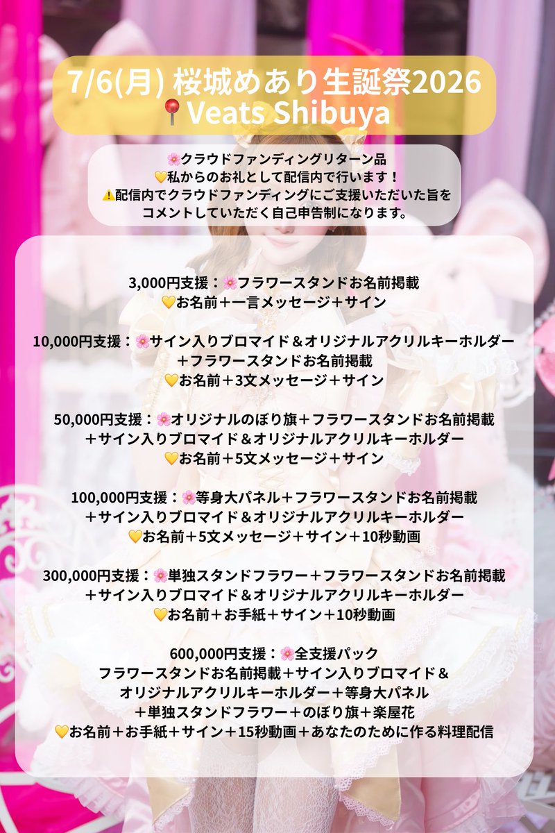 桜城めあり tweet media