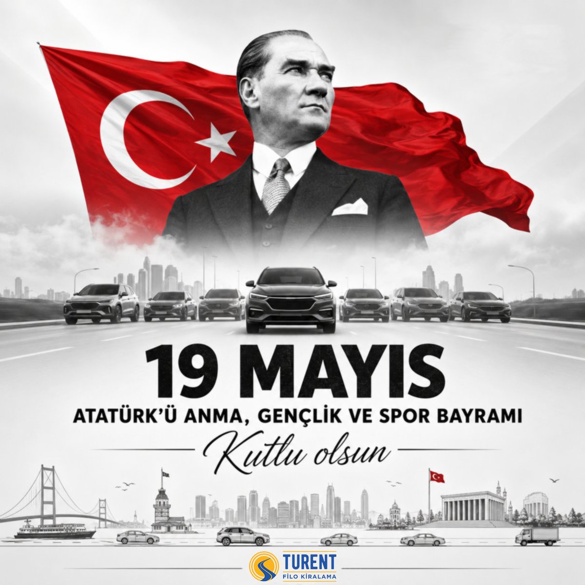 TurentFilo's tweet photo. Gazi Mustafa Kemal Atatürk'ün Samsun'a ayak basarak milli mücadele meşalesini yaktığı, bir milletin küllerinden doğuşunun ilk adımı olan 19 Mayıs, şanlı tarihimizin en dönüm noktalarından biridir.

Ata’mızın geleceğimizin teminatı olan gençliğimize armağan ettiği 19 Mayıs Atatürk'ü Anma, Gençlik ve Spor Bayramı kutlu olsun! Başta Gazi Mustafa Kemal Atatürk ve silah arkadaşları olmak üzere, tüm aziz şehitlerimizi saygı, rahmet ve minnetle anıyoruz.

#19Mayıs #19MayısAtatürküAnmaGençlikveSporBayramı #MustafaKemalAtatürk #Atatürk #GençlikveSporBayramı #19MayısKutluOlsun #Samsun #MilliMücadele