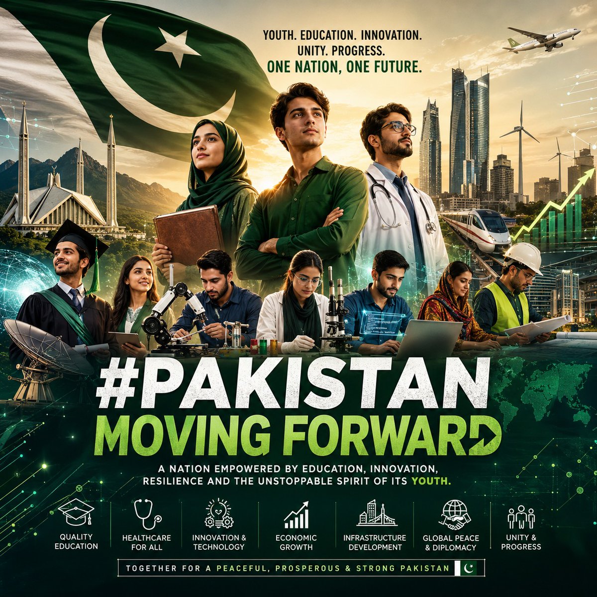 AwazeTAY's tweet photo. ہر شہری کا کردار اہم ہے،
کیونکہ ایک مضبوط پاکستان ہم سب کی مشترکہ کامیابی ہے۔ 🇵🇰
#PakistanMovingForward https://t.co/60hjKQVRkx