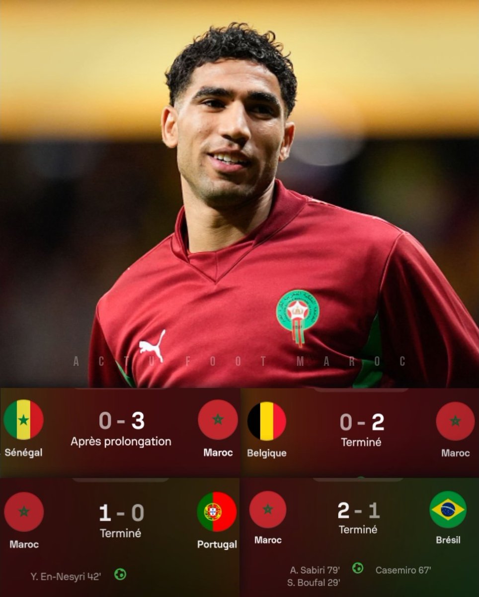 Actu Foot Maroc tweet media