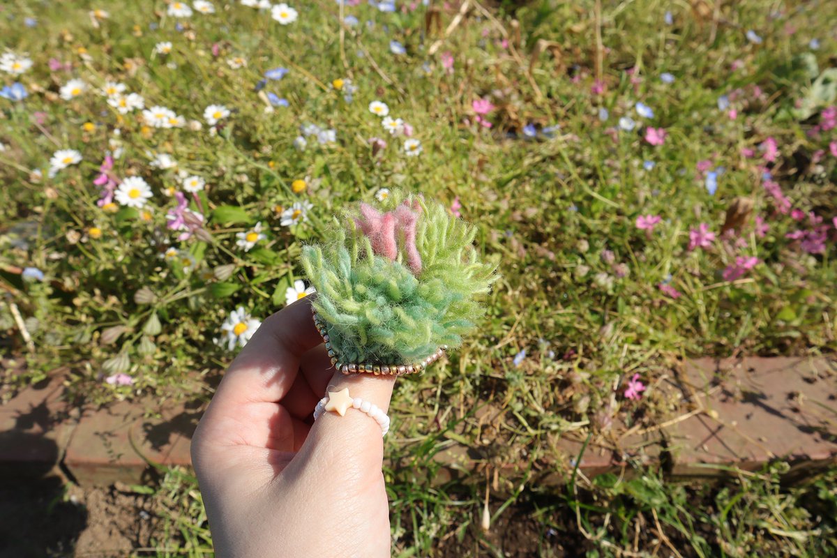 fuwamokotextile's tweet photo. DESIGN FESTA63
⟡.·*.ふわもこテキスタイルお品書き⟡.·*.

🌼あそこのお庭ブローチ
🌼思い出ピンバッジ
🌼ふわもこあっぷりけ
🌼ポストカード

皆さまの心に残る1品が見つかりますように✧*｡
┈┈┈┈
✧2026.05.24(sun)10:00~18:00
✧東京ビッグサイト 南4階P-129
✧出店名 眠れる森の小物屋さん https://t.co/gKrC5kwCyc