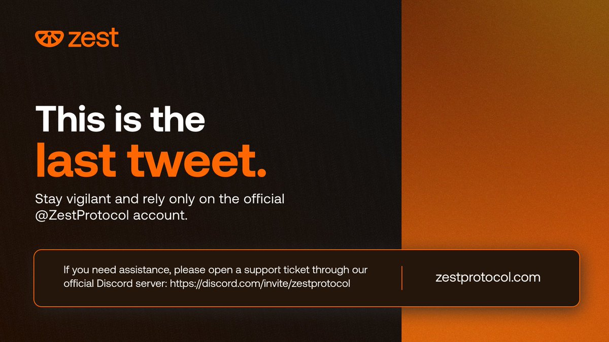 Zest Protocol tweet media