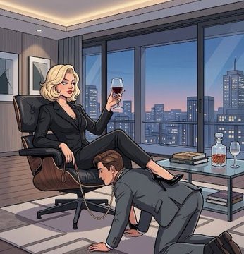 Mistress477908's tweet photo. Would like a boss to treat you like this ? https://t.co/cmRSukcqmH