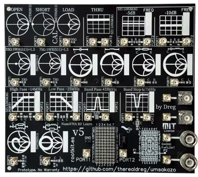 therealdreg's tweet photo. umsakazo is now on sale! 📡
https://t.co/xayeOxycS4
A NanoVNA RF training board with SMA connectors, large components, easy mods, and a repair-friendly design.
I’ve kept the price as low as I could, but this is a small production batch using quality components. https://t.co/wiJKOBe2go