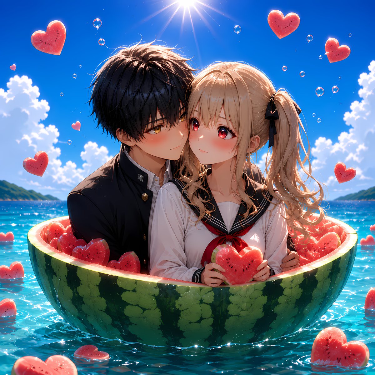 SecretFutari's tweet photo. Daily Love in their minds and hearts. ㉟ 
#AIart️️️️️️️️️️️️️️️️️️️️️️️️️️️️️️️️️️️️️️️️️️️️️️️️️️️ #AIイラスト︎︎ #AIイラスト好きと繋がりたい #カップルイラスト https://t.co/OC5hKzlSEM