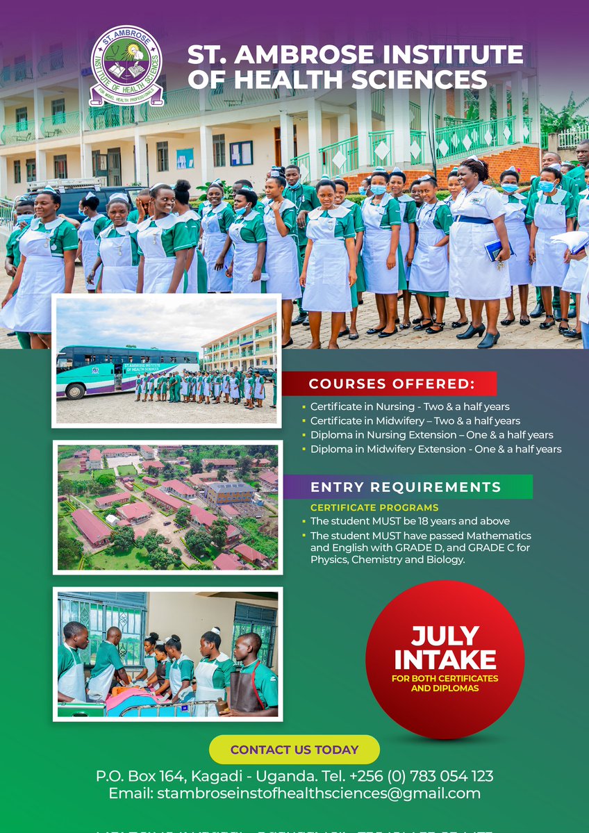 St. Ambrose Institute of Health Sciences tweet media