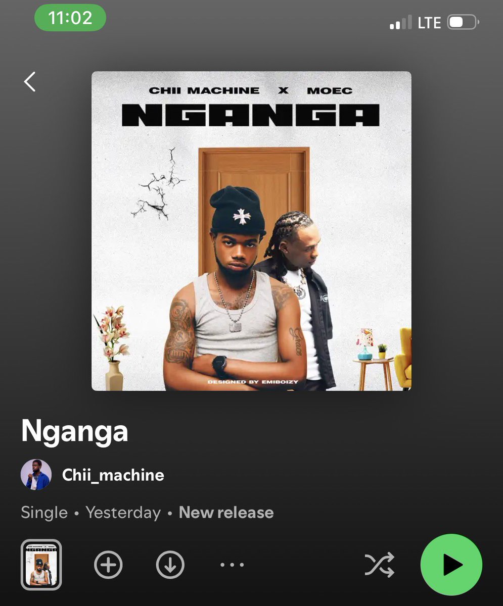 igbohiphopNG's tweet photo. @chii_machine teamed up with @MOEC_OF to drop new music, “NGANGA,” out now.

— It’s a heartfelt lead single paving the way for his incoming album, coming soon. https://t.co/tvYIy40xY1