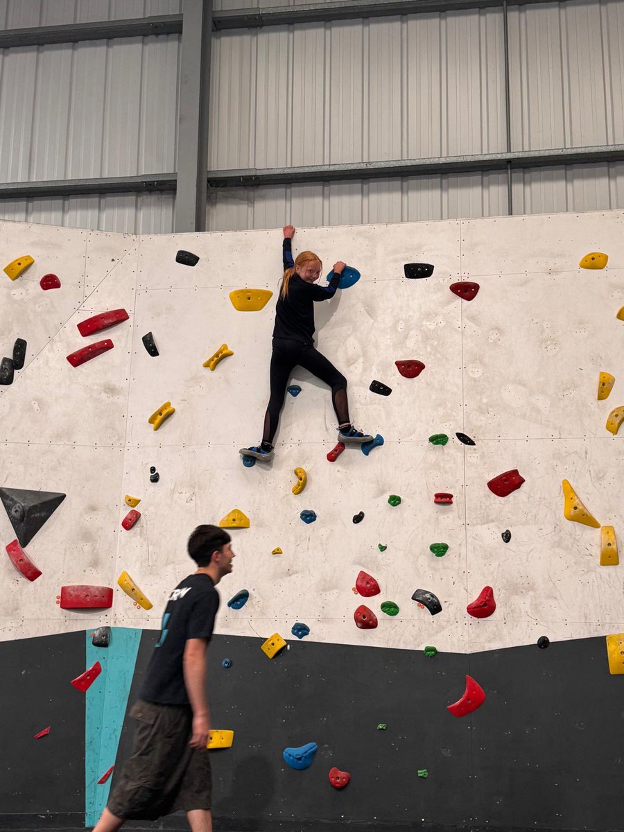 MrsMalleySGC's tweet photo. Having a great time at Graystone’s rock climbing. @MrGSGC https://t.co/GMbh8tVmxN