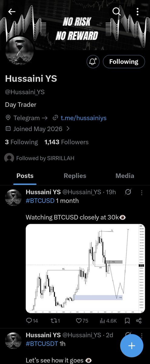 Dsmartxh's tweet photo. @sirrillahfx @sirrillahforex @Hussaini_YS @Iamashanshare @hussainisharif3 Done https://t.co/8v2GkWRTYj