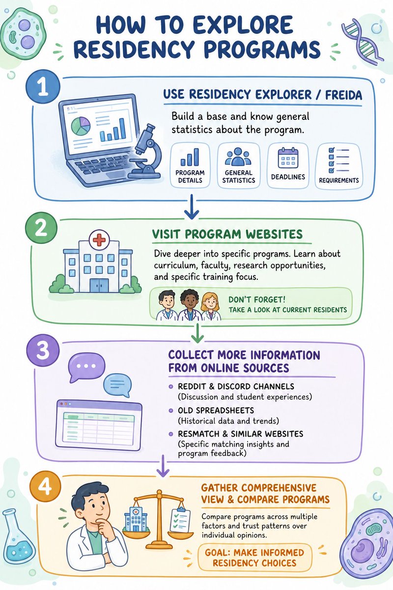 omarkhaled9969's tweet photo. Sharing my strategy on how to choose residency programs. https://t.co/CFg3OysQdH