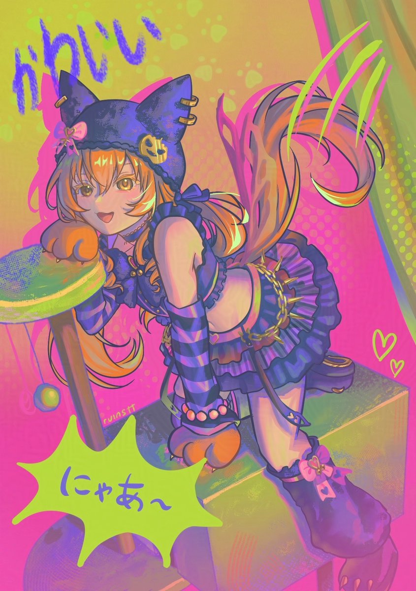 ruinsttt's tweet photo. meowyano top gun #umamusuume https://t.co/yVHy76z90E