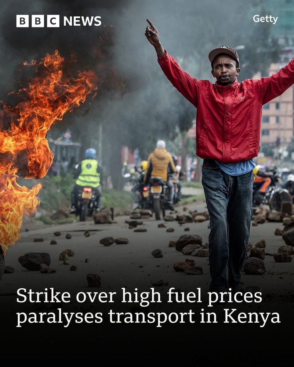 The4thEstate2k's tweet photo. Thousands of Kenyan commuters have been stranded and businesses paralysed as public transport operators went on a nationwide strike to protest against fuel cost rises-(BBCNews)

But why do Africans stress their leaders at the moment they need a quick solution into a crisis? 😼 https://t.co/LEqabtmKrv