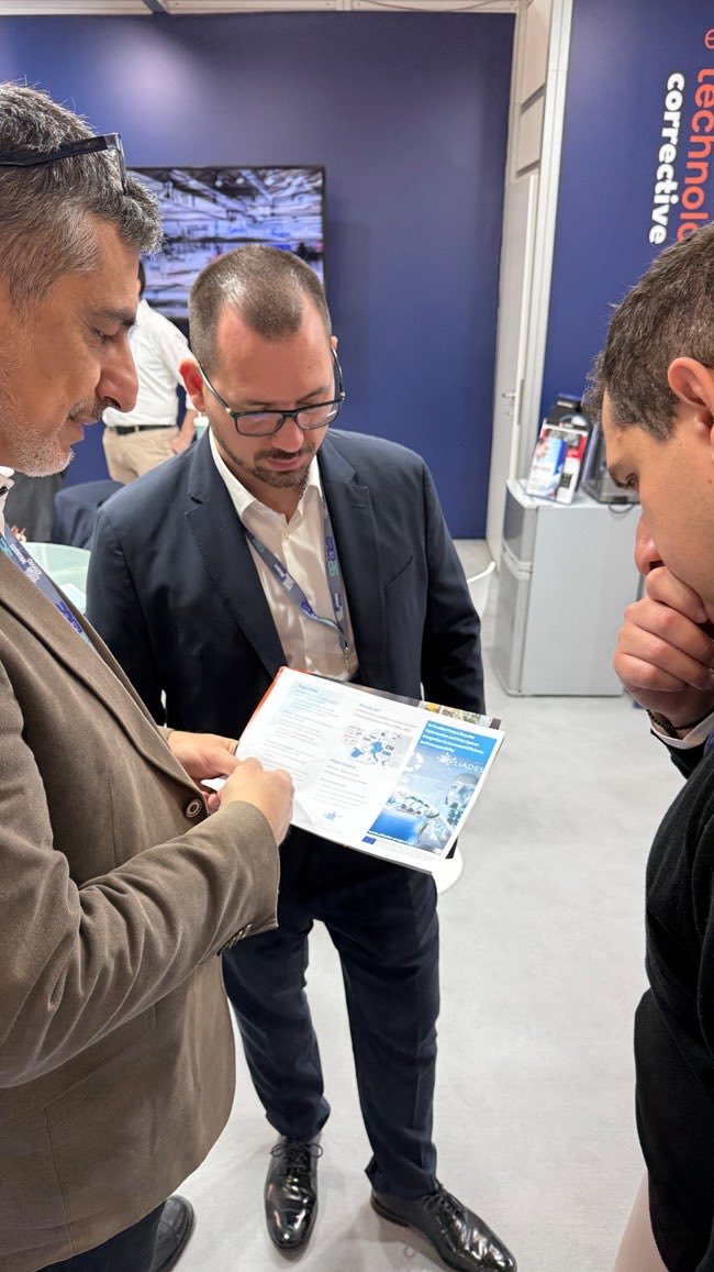 EngAtlantis's tweet photo. Proud to have participated in the Automation &amp; Robotics Expo 2026 in Athens, where we showcased the @PLIADESproject and connected with innovators shaping the future of automation, robotics, and AI. 🚀🤖 https://t.co/zms7wYrS1u