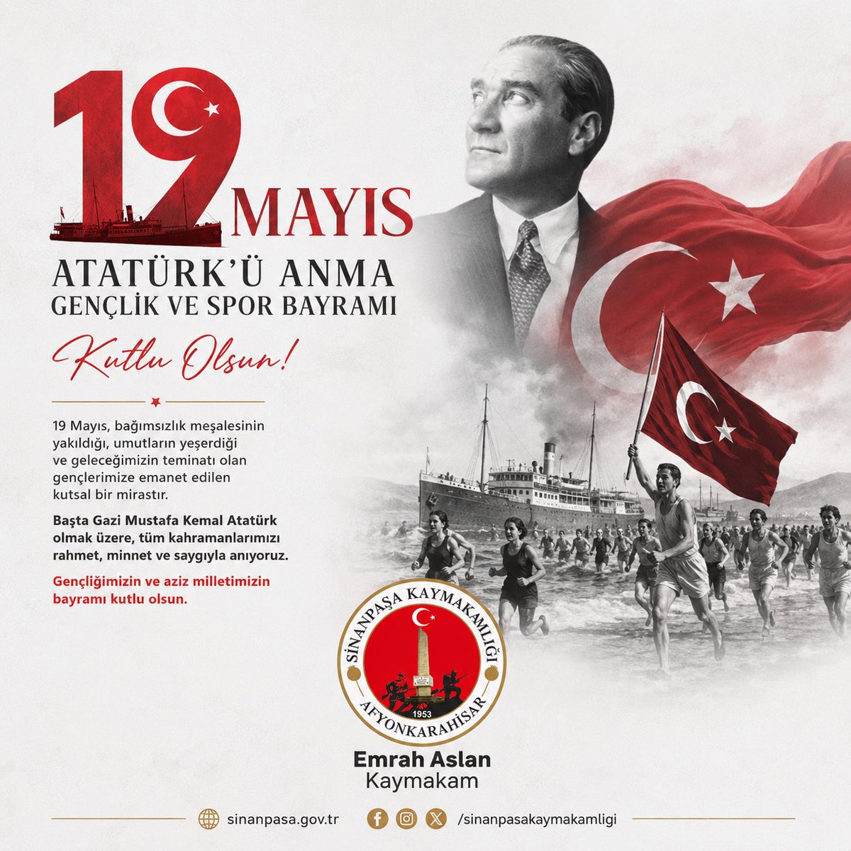 Sinanpaşa Kaymakamlığı tweet media