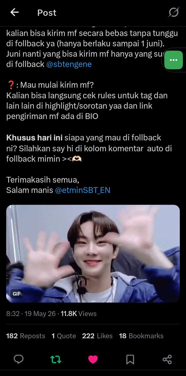 𝘷𝘢𝘯 ☀️ CHIGI ANAK JAYWON tweet media