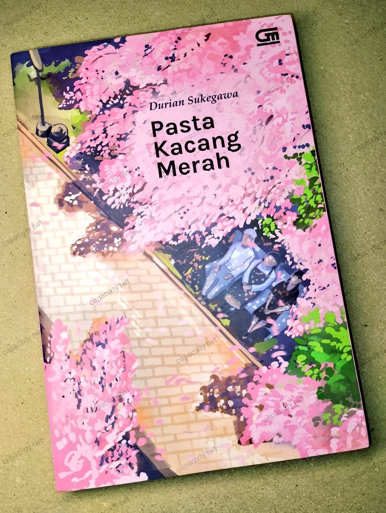 capacixty's tweet photo. Wts ₊ ⊹❀
Preloved novel Pasta Kacang Merah 🫘 by Durian Sukegawa (bahasa Indonesia) 
Harga 55k
⚘ Ori koleksi pribadi, buku mulus good condi, masih baru, video condi via 🍊 
⚘ Harga nett, keep wajib dp, cancel hangus 
co via 🍊 https://t.co/s5KNp3hXub https://t.co/37CAxuIYB8