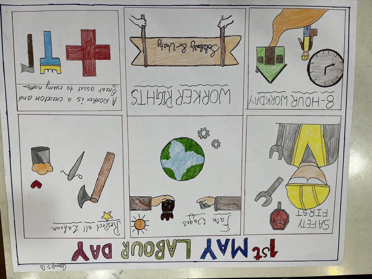 NalcMiao's tweet photo. Sunday activity at @NalcMiao 🇮🇳  

Students participated in a Labour Day Poster Making session and learned about the importance of labour and workers, contribution to our nation through creativity and teamwork. 🎨  

@PemaKhanduBJP @ChownaMeinBJP @pasang_sona @KamlungMosang https://t.co/1lsWAuoYkW