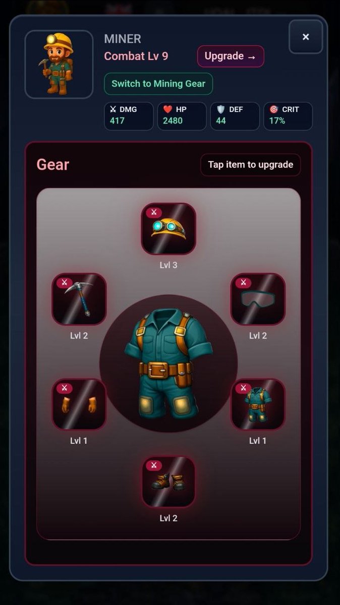 TOR_WEB3's tweet photo. 🚀 TOR Update — Stage 2 is Complete!

Upgrade your Combat Miner before Campaign ⚔️

⛏ Miner L1→L10: 20,000 pts
🛡 Full Gear: 72,000 pts
💰 Total: 92,000 pts
Trade resources for points in Marketplace.
Miner upgrades boost scout gains up to +100%.

Campaign planned for May 26. https://t.co/rzzt6bnsLk