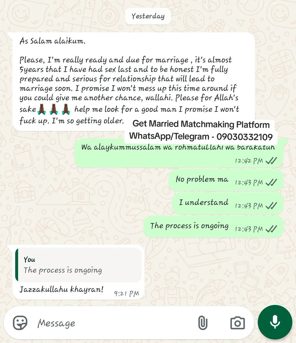 Get Married Matchmaking Platform tweet media